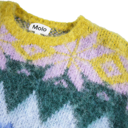 Jersey Multicolor con Corazones y Copos - MOLO