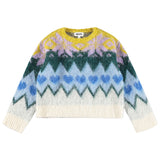 Jersey Multicolor con Corazones y Copos - MOLO