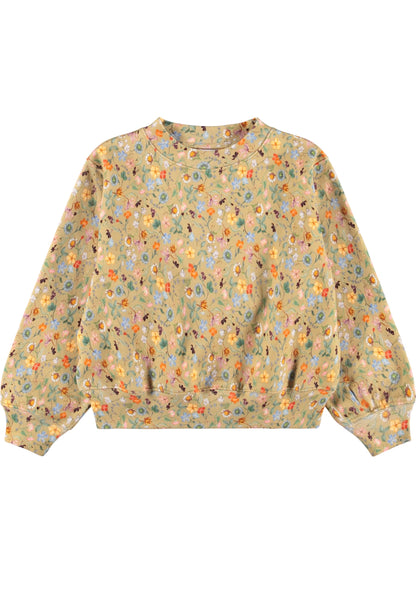 Sudadera Floral Beige – Molo
