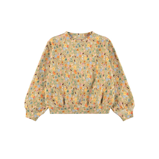 Sudadera Floral Beige – Molo