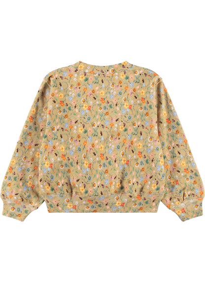 Sudadera Floral Beige – Molo