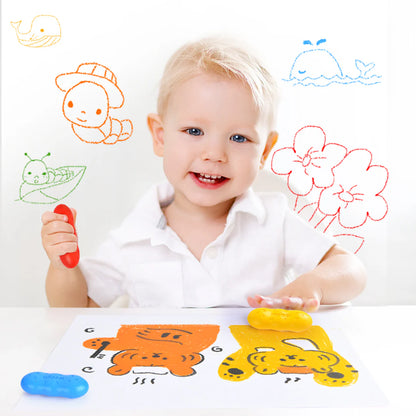 Crayones Pease “Manos Limpias” – Mideer (Pack de 12 unidades)