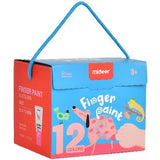 Pinturas de Dedos – 12 Colores | Mideer