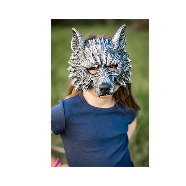 Máscara de lobo realista infantil – Great Pretenders