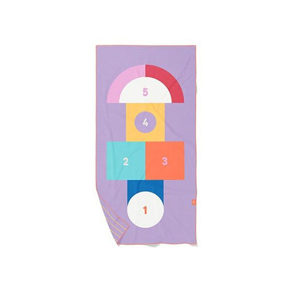 Toalla de Microfibra  Hopscotch ( rayuela ) – Quut