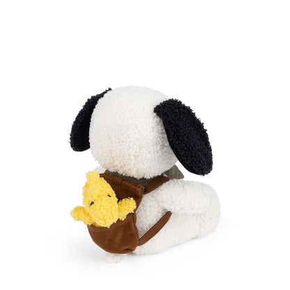 Peluche Snoopy con Woodstock en Mochila (20 cm) | Bon Ton Toys