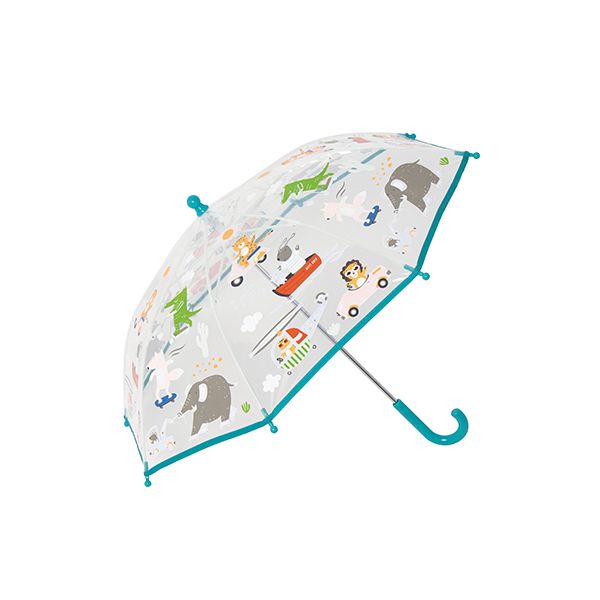 Paraguas Animales y Transportes Magic 70 cm | Little L