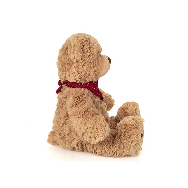 Oso “Teddy Chilly” con Pañuelo Rojo – 40 cm | Hermann Teddy