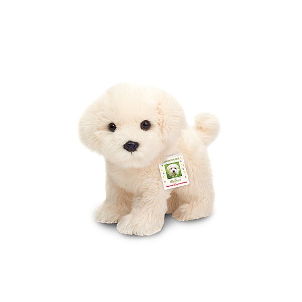 Perro Maltés de Peluche – 23 cm | Hermann Teddy