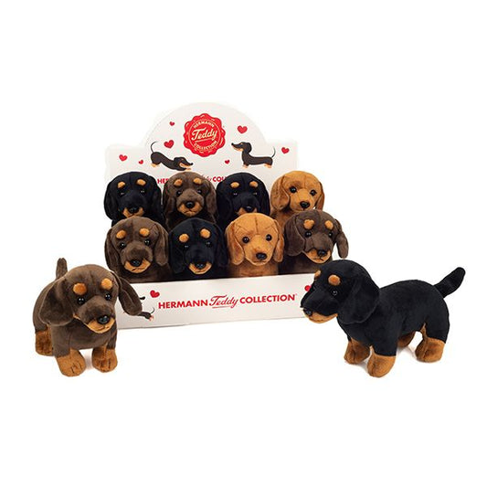 Perro Salchicha de Peluche – 21 cm | Hermann Teddy