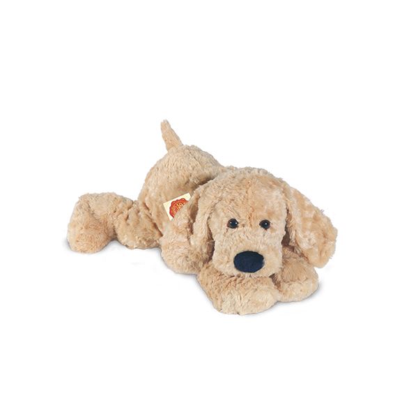 Perro de Peluche Tumbado – 40 cm | Hermann Teddy