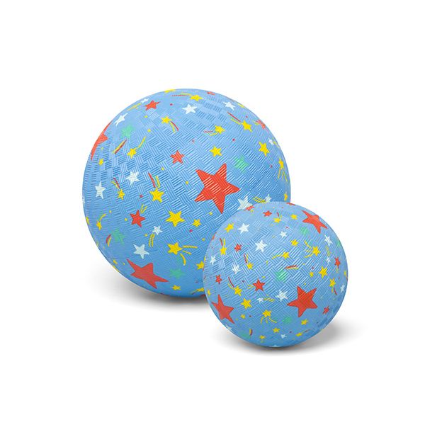 Pelota de Caucho Natural Estrellas 18 cm – LITTLE L