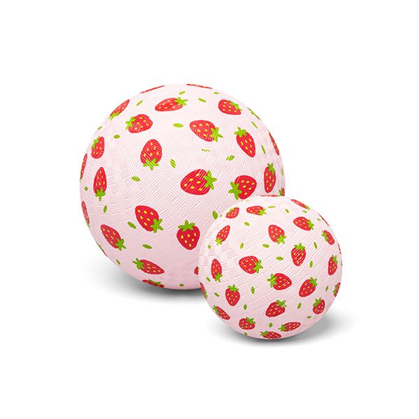 Natural Rubber Strawberry Ball 13 cm – LITTLE L