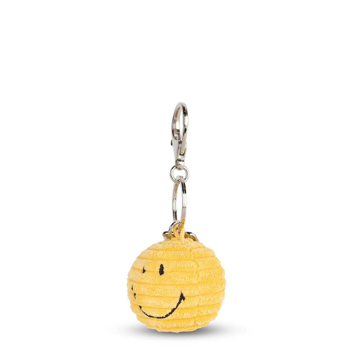 Smiley Keychain ECO Corduroy – 4,5 cm | Bon Ton Toys