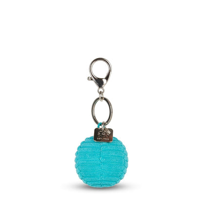 Smiley Keychain ECO Corduroy Azul – 4,5 cm | Bon Ton Toys