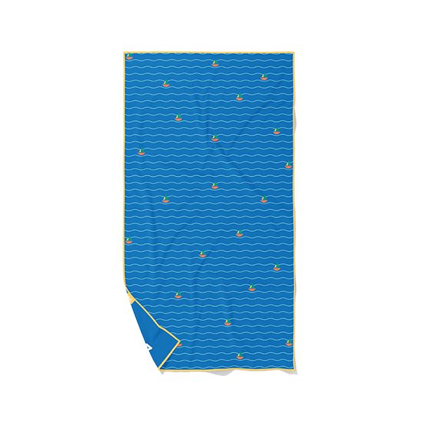 Lighthouse Blue Microfiber Towel – Quut
