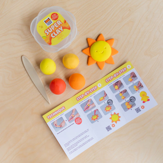 Super Clay Sunrise – Creative Clay Set – TIGER TRIBE