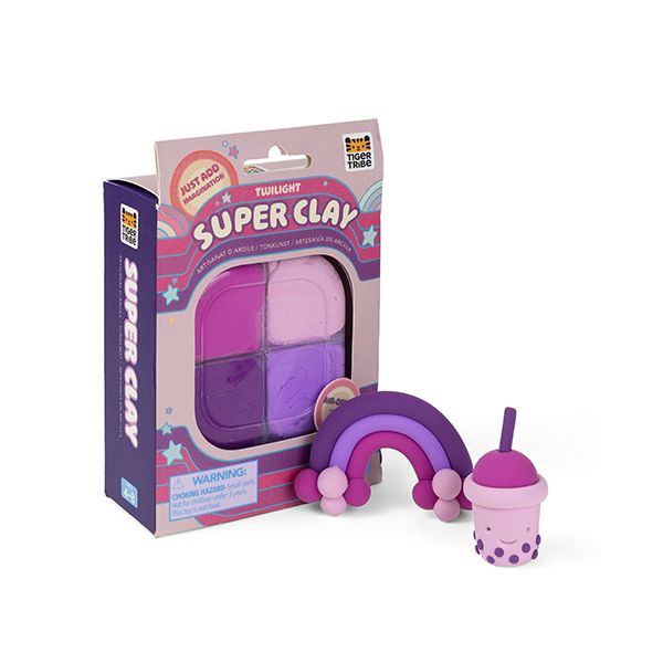 Super Clay Twilight – Set de Arcilla Creativa – TIGER TRIBE
