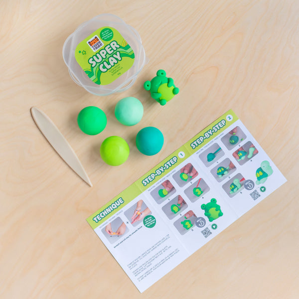 Super Clay Jungle – Set de Arcilla Creativa – TIGER TRIBE