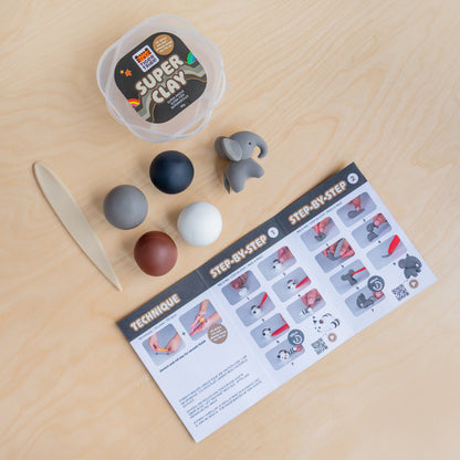 Super Clay Moonrise – Creative Clay Set – TIGER TRIBE
