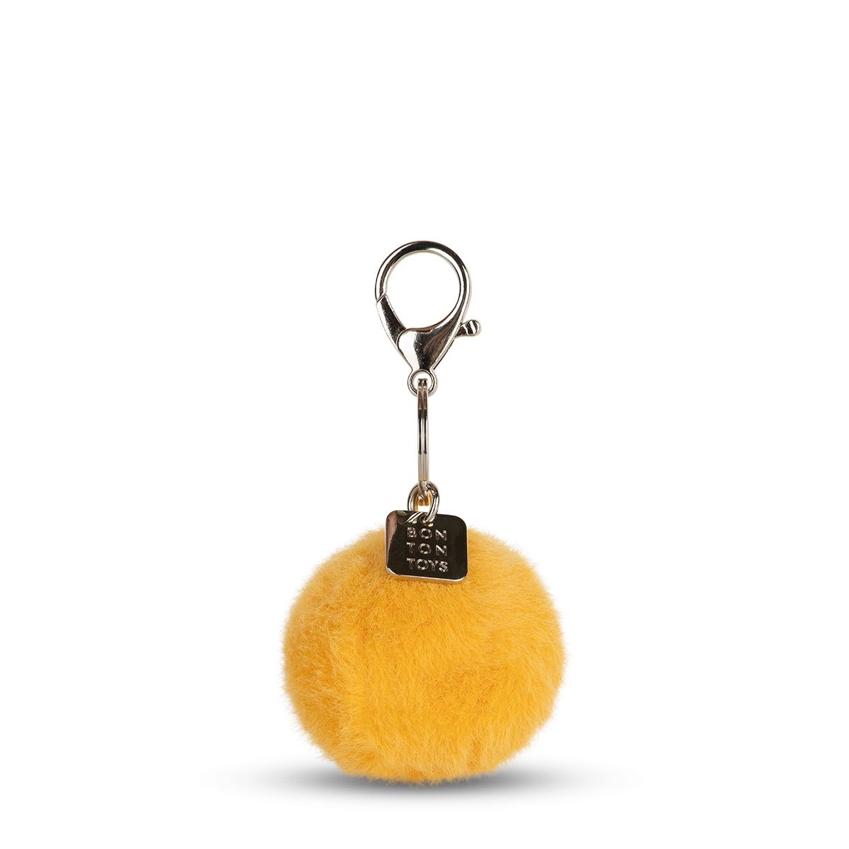 Smiley Llavero ECO Fuzzy Amarillo (5,5 cm) | Bon Ton Toys