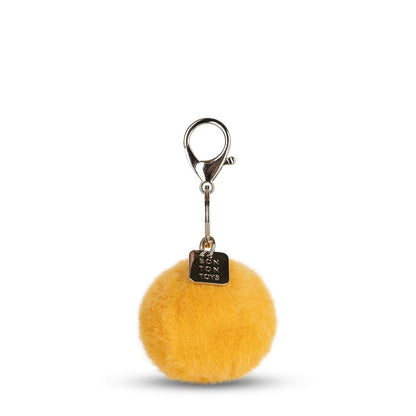 Smiley Llavero ECO Fuzzy Amarillo (5,5 cm) | Bon Ton Toys