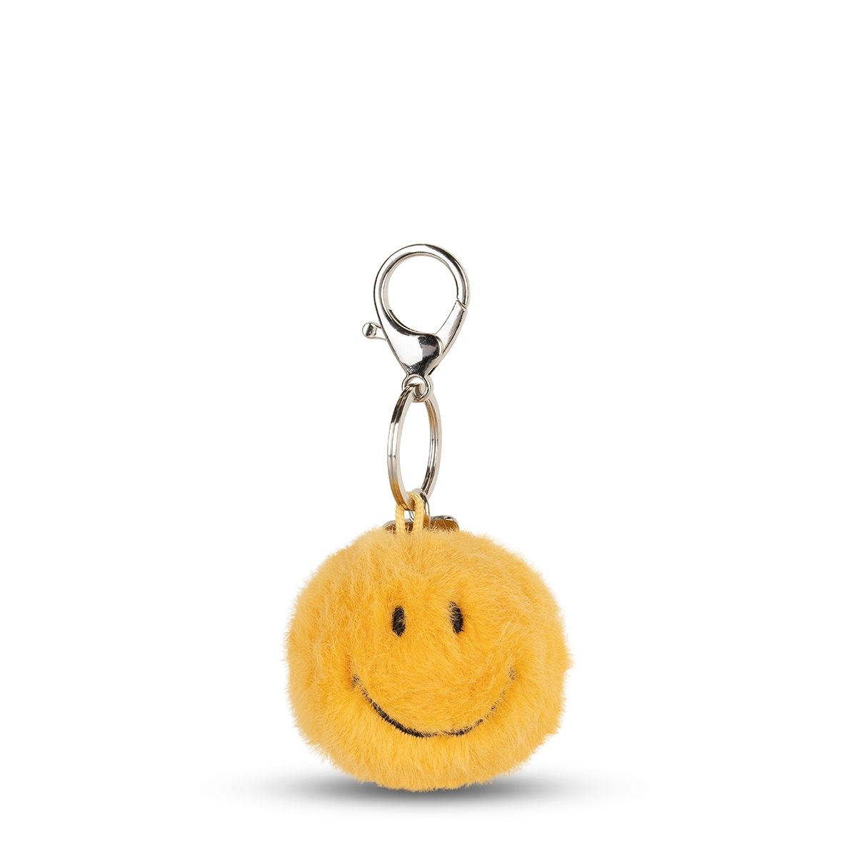 Smiley Llavero ECO Fuzzy Amarillo (5,5 cm) | Bon Ton Toys