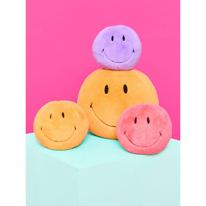 Peluche Smiley ECO Fuzzy Amarillo (13 cm) | Bon Ton Toys