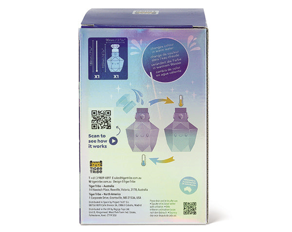 Botella de Pociones Mágicas Bath Magic Purple to Blue – Tiger Tribe