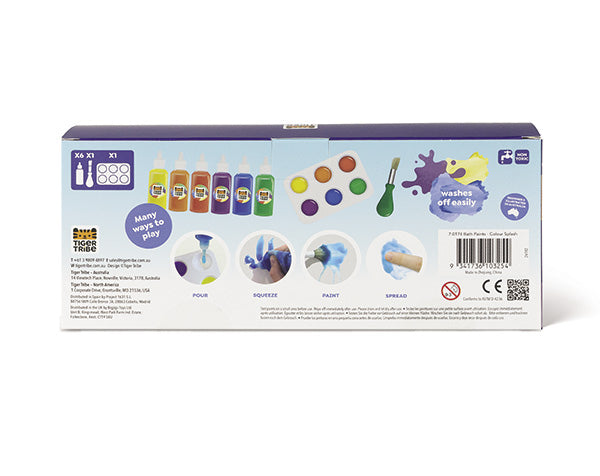 Pinturas de Baño Colour Splash – Tiger Tribe