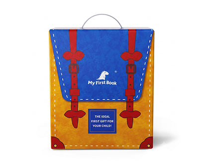 Libro Sensorial de Habilidades Cotidianas + Mochila Dinosaurio – My First Book