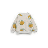 Sudadera de Niño con Estampado de Naranjas – Mezcla de Algodón y Fibras Recicladas – Play Up