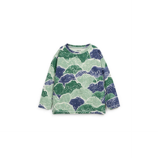 Camiseta Montañas Azul Verde – Play Up