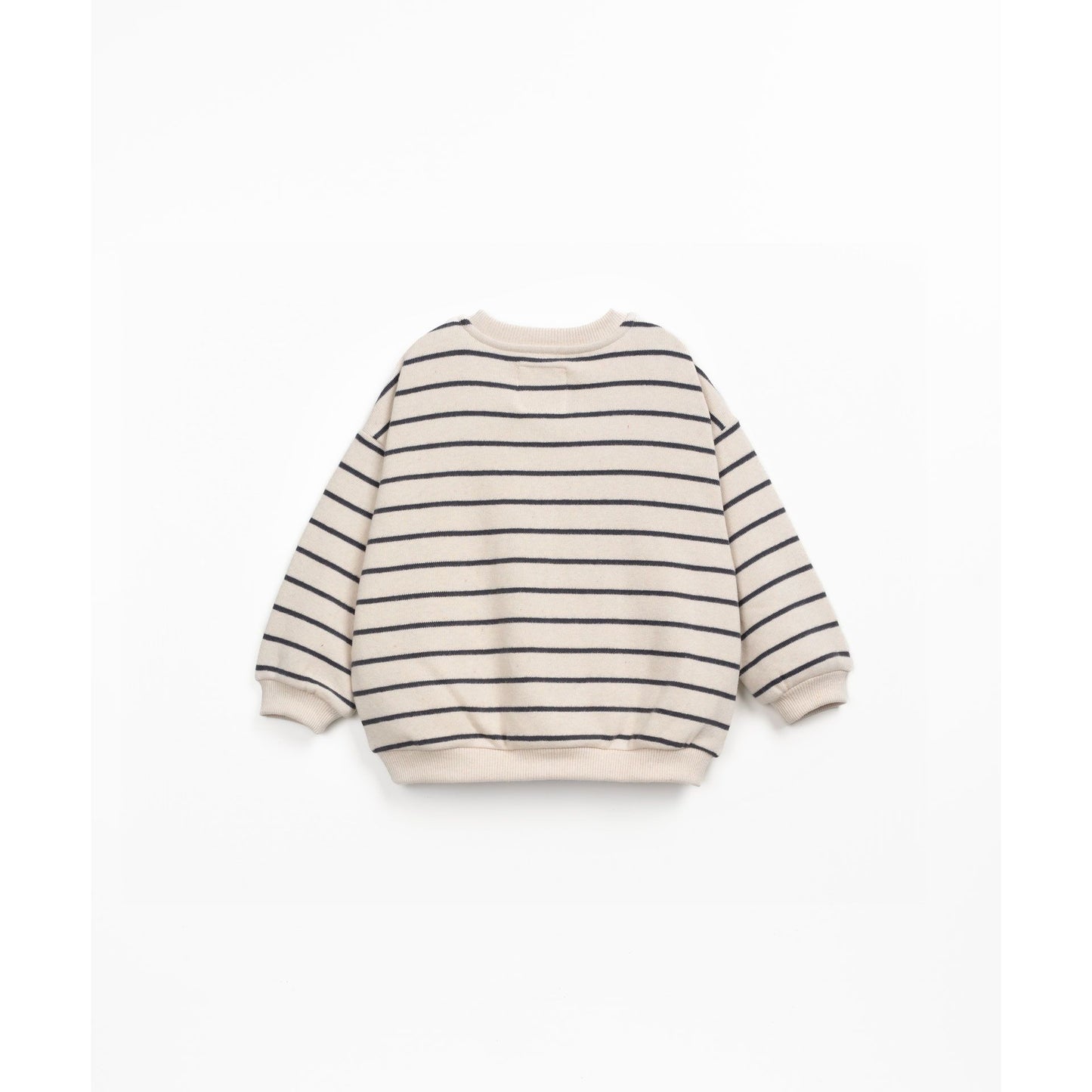 Sudadera de Rayas Oversize de Algodón Sostenible | Play Up