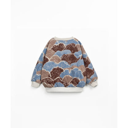 Sudadera estampada de montañas | Play Up