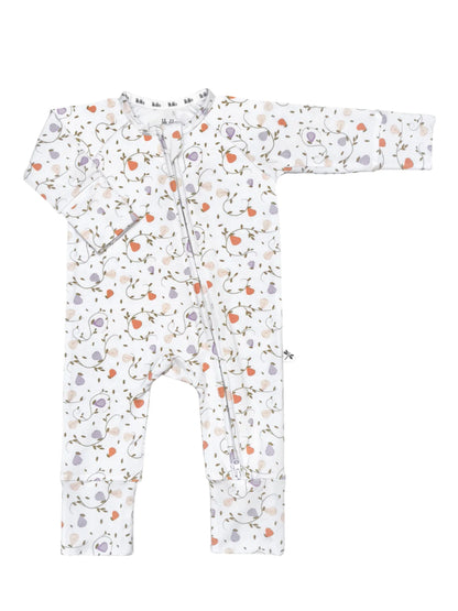 Pijama de Bambú con Cremallera Sweet Pears – LiluLila