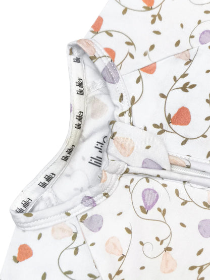 Pijama de Bambú con Cremallera Sweet Pears – LiluLila