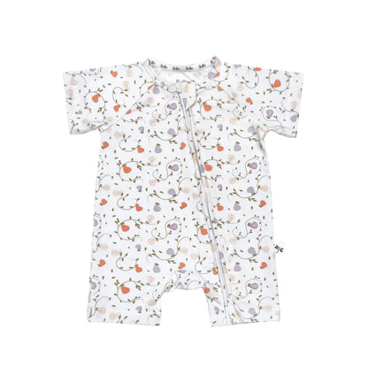 Pijama Corto  Bambu con Cremallera Sweet Pears – Lilulila