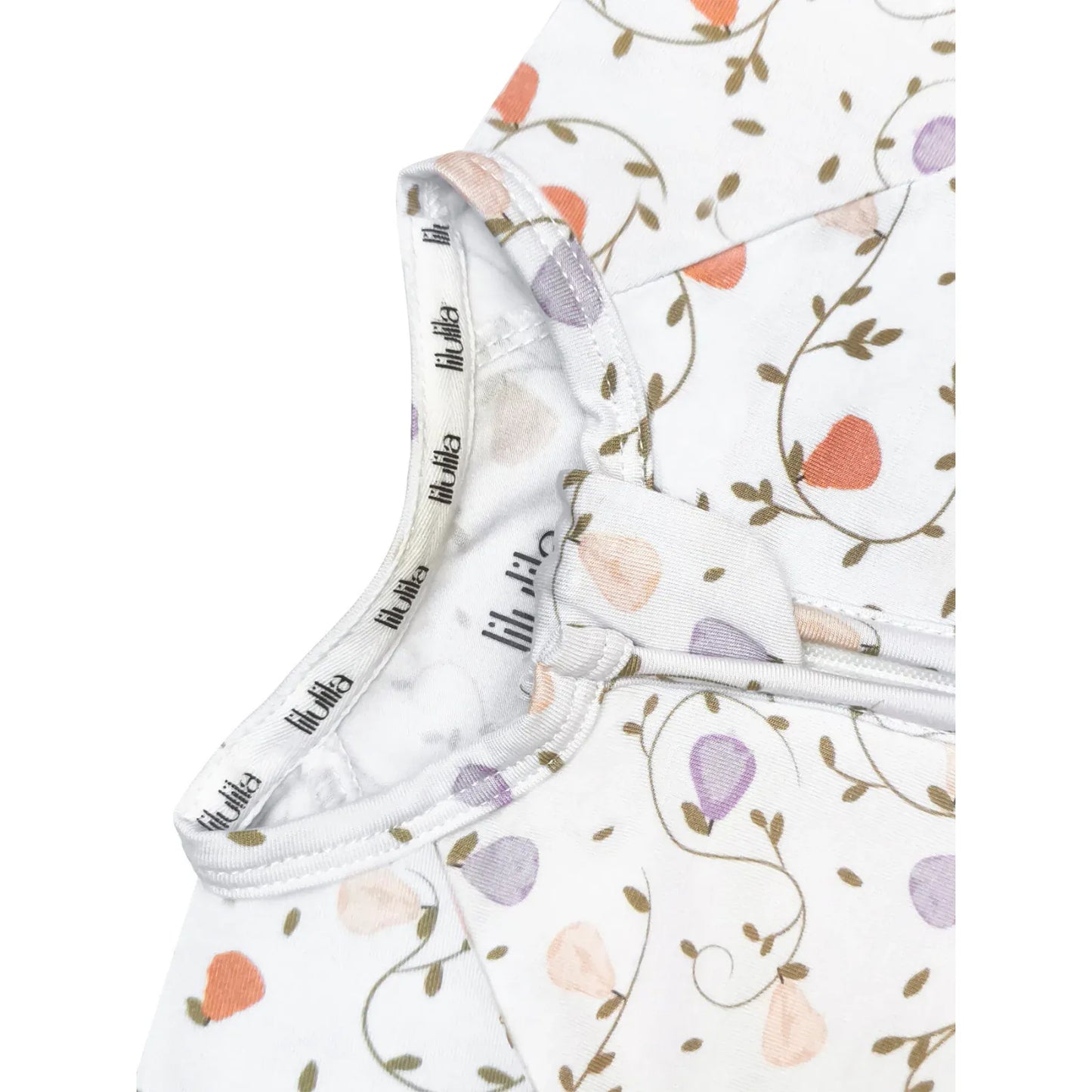Pijama Corto  Bambu con Cremallera Sweet Pears – Lilulila