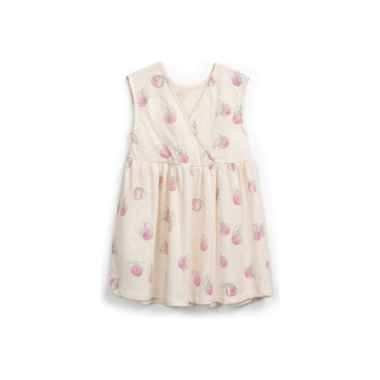 Vestido de Niña con Estampado de Naranjas – Algodón Orgánico Certificado OEKO-TEX® – Play Up