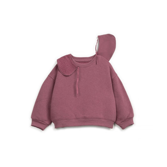 Sudadera con cuello desmontable – Color  Vino | Play Up