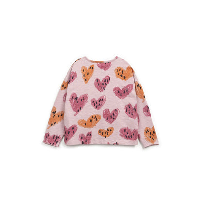 Camiseta de Manga Larga Corazones – Play Up