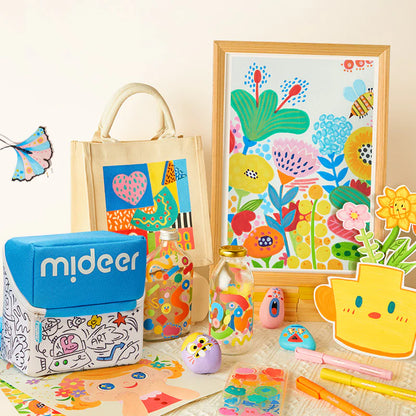 Brush Tip Acrylic Markers with Case – Mideer