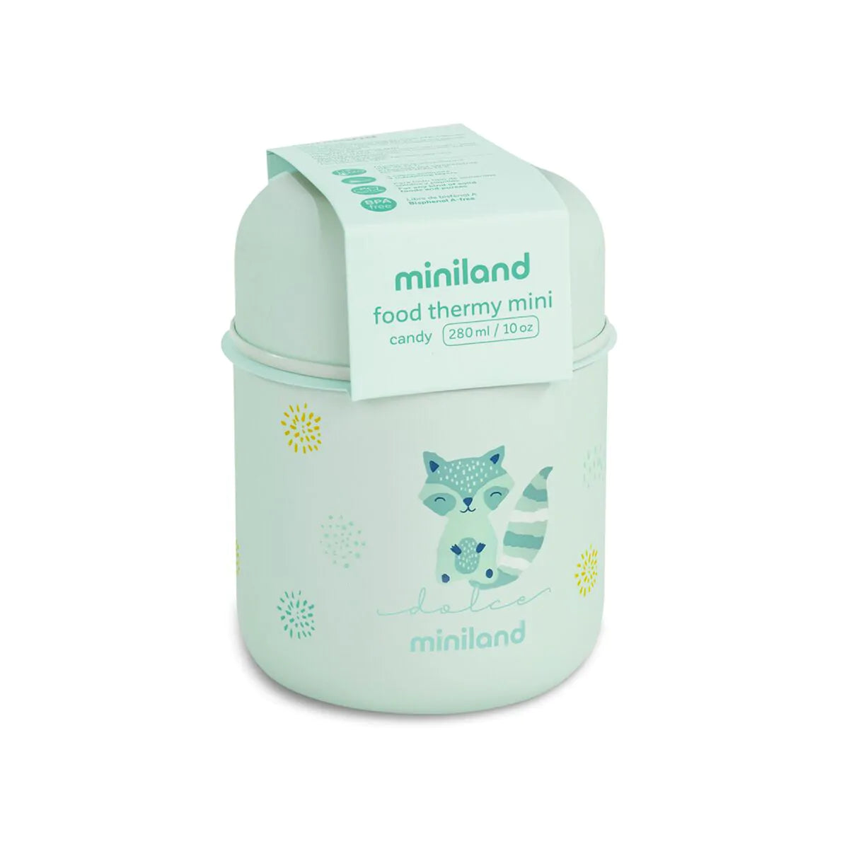Fiambrera Térmica Miniland Food Thermy Mini – 280 ml (Mint & Candy)