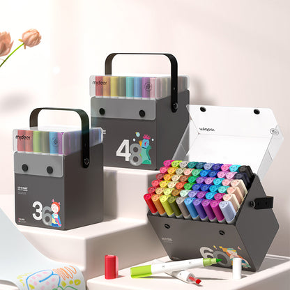 Rotuladores Doble Punta “Let’s Paint” – Mideer (Pack de 24)