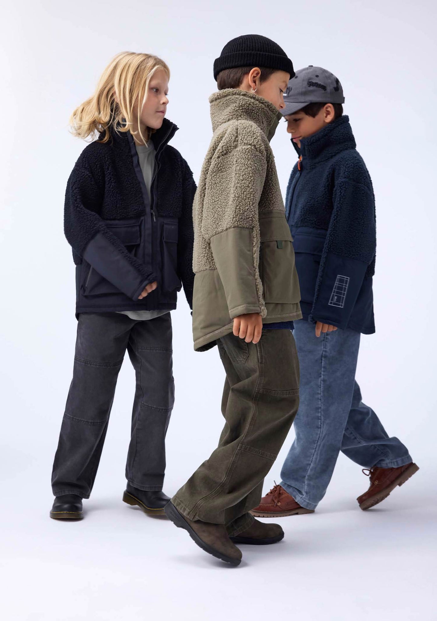 Chaqueta Forro Polar Verde Oliva | MOLO