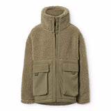 Chaqueta Forro Polar Verde Oliva | MOLO