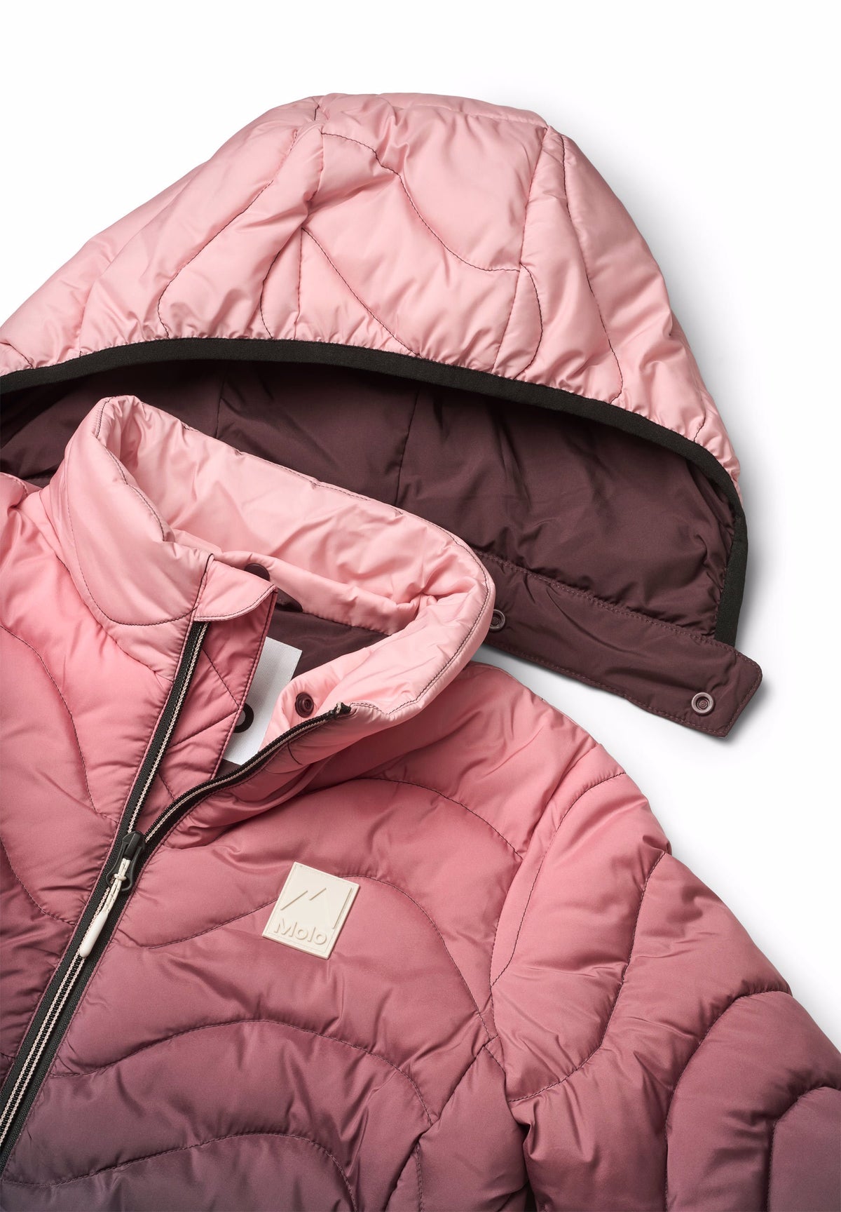 Cazadora  térmica Gradient Pink & Navy – Molo