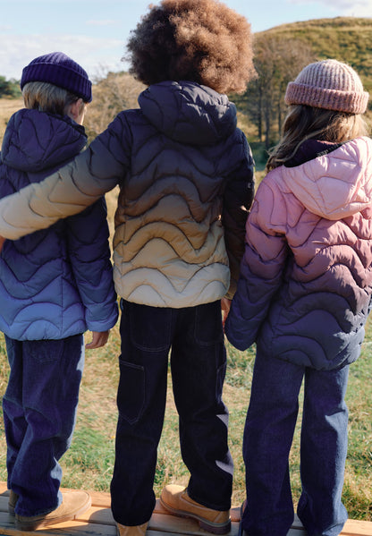 Cazadora  térmica Gradient Pink & Navy – Molo