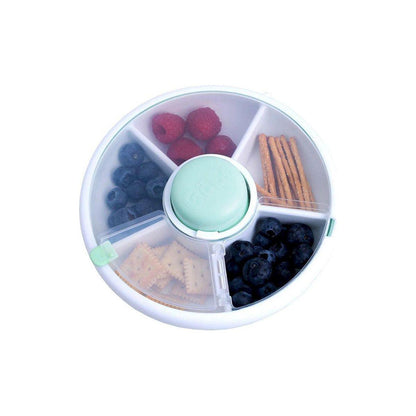 Caja de Almuerzo "Snack Spinner Flip" Mint Green – GoBe Kids
